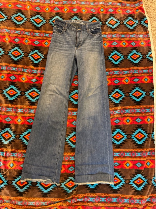 Kimes Ranch Denim - Kimes Ranch Blue Denim Wide Leg Jeans (2x34)